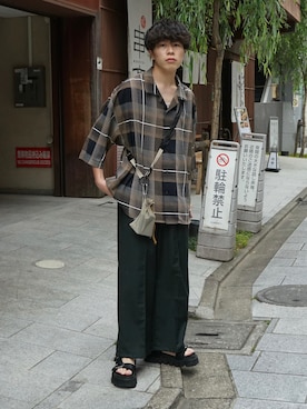 「FUDGEBOYのトラッドスタイル」｜「アイテム（その他）」を使った、junさん（メンズ・171cm）の春コーディネート