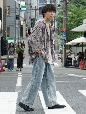 junさん（メンズ・171cm）の夏コーディネート