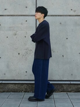 junさん（メンズ・171cm）の秋コーディネート