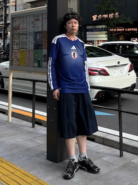 junさん（メンズ・170cm）の夏コーディネート