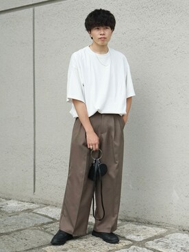 「HYPE（ハイプ）のアイテム」を使った、junさん（メンズ・171cm）の夏コーディネート