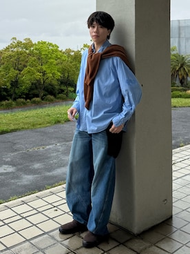 「PRO-Keds（プロケッズ）のアイテム」を使った、junさん（メンズ・170cm）の春コーディネート