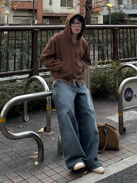 「アイテム（その他）」を使った、junさん（メンズ・171cm・20代）の冬コーディネート