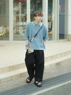 junさん（メンズ・171cm）の夏コーディネート