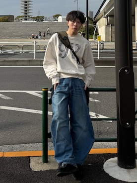 junさん（メンズ・170cm）の春コーディネート