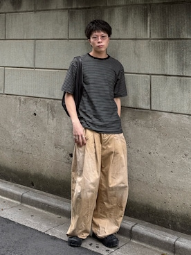 junさん（メンズ・170cm）の夏コーディネート