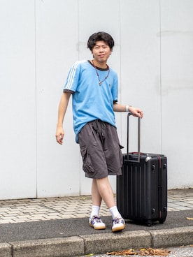 junさんの（adidas Originals | アディダスオリジナルス）を使ったコーディネート