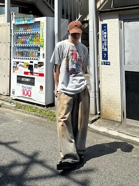 「アイテム（その他）」を使った、junさん（メンズ・171cm・20代）の夏コーディネート