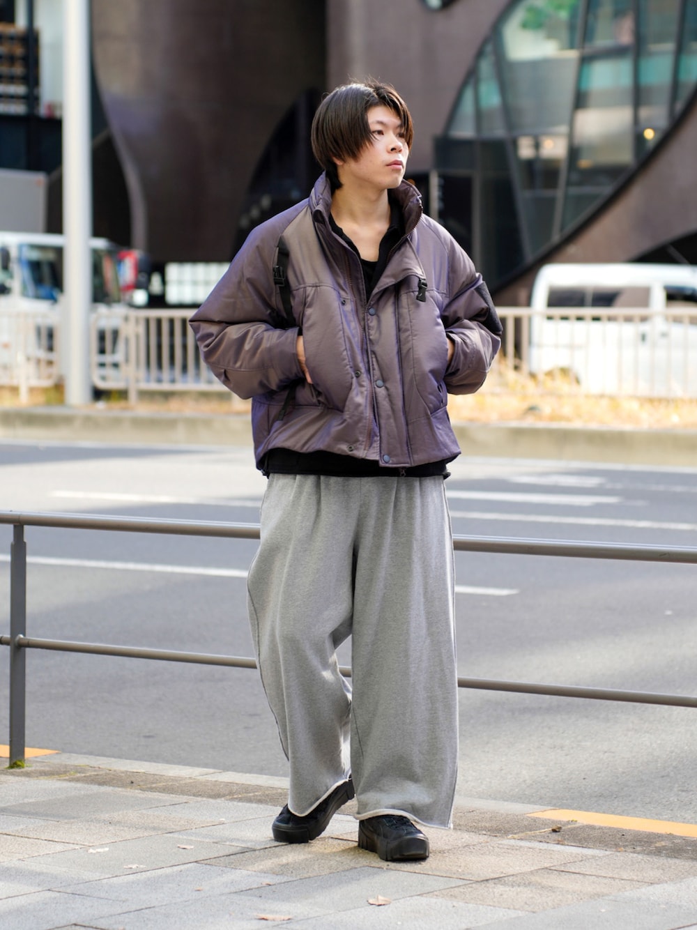 メ*男様 【’24モデル】AIVER イリディセントショートモンスターブルゾン AIVER（アイバー）の「AIVER イリディセントショートモンスター