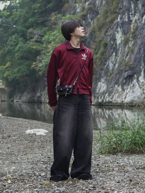 Wales Bonner トラックスカート adidas by Wales Bonner レディース カーゴ トラックパンツ の