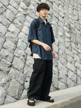 junさん（メンズ・171cm）の春コーディネート