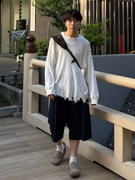 「Dickies（ディッキーズ）のアイテム」を使った、junさん（メンズ・170cm）の夏コーディネート