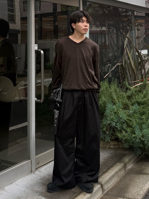 M A S U】6 TUCK TROUSERS（その他パンツ）｜MASU（エムエーエスユー