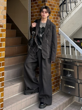 「アイテム（その他）」を使った、junさん（メンズ・170cm）の春コーディネート