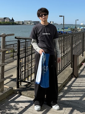 junさん(メンズ・170cm)の春コーディネート