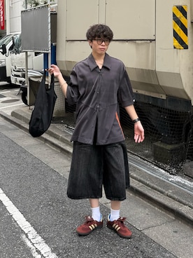 「アイテム（腕時計）」を使った、junさん（メンズ・171cm・20代）の夏コーディネート