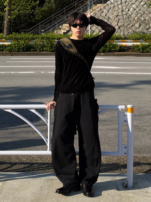 KHOKI（コッキ） ワイドパンツ スウェットパンツ ジャージ 「KHOKI