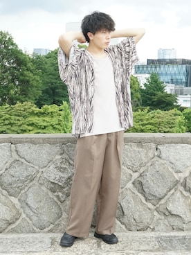 junさん（メンズ・171cm）の夏コーディネート