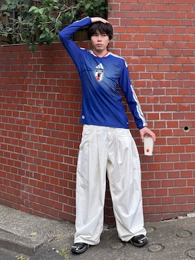 junさん（メンズ・170cm）の夏コーディネート
