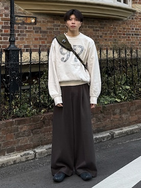 「JOURNAL STANDARD（ジャーナルスタンダード）のアイテム」を使った、junさん（メンズ・171cm）の冬コーディネート