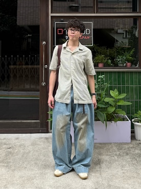 「アイテム（腕時計）」を使った、junさん（メンズ・171cm・20代）の夏コーディネート