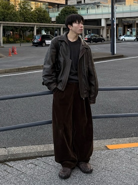 「アイテム（その他）」を使った、junさん（メンズ・171cm・20代）の冬コーディネート