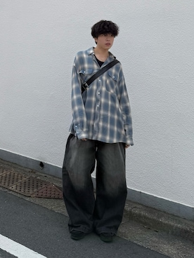 「アイテム（その他）」を使った、junさん（メンズ・171cm）の秋コーディネート