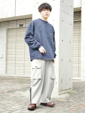 junさん（メンズ・171cm）の春コーディネート