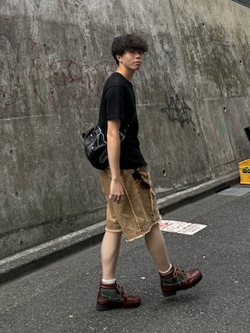 「アイテム（リング）」を使った、junさん（メンズ・171cm・20代）の夏コーディネート