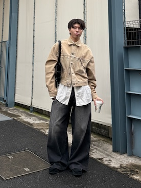 junさん（メンズ・171cm・20代）の秋コーディネート