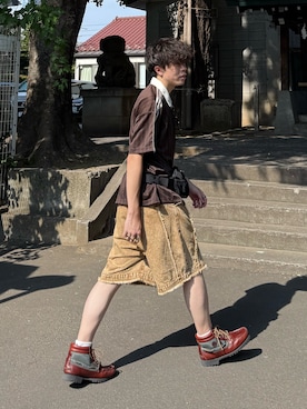 「アイテム（その他）」を使った、junさん（メンズ・171cm・20代）の秋コーディネート