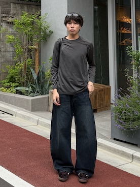 「Ray-Ban（レイバン）のアイテム」を使った、junさん（メンズ・170cm）の夏コーディネート