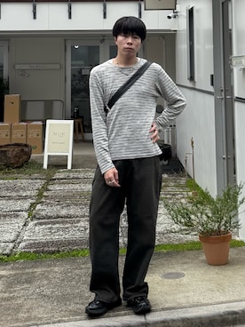 「アイテム（その他）」を使った、junさん（メンズ・170cm）の秋コーディネート