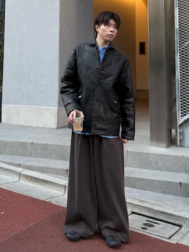 「ANTHEM A（アンセムエー）のアイテム」を使った、junさん（メンズ・170cm）の春コーディネート