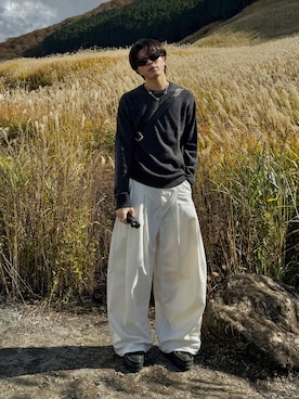 junさん（メンズ・171cm）の秋コーディネート