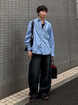 「beautiful people（ビューティフルピープル）のアイテム」を使った、junさん（メンズ・170cm）の夏コーディネート
