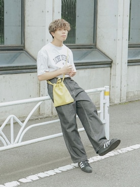 junさん（メンズ・171cm）の夏コーディネート