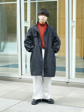 junさん（メンズ・171cm）の秋コーディネート