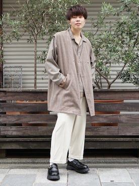 junさん（メンズ・171cm）の秋コーディネート