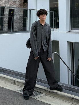 junさん（メンズ・171cm）の秋コーディネート