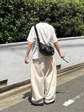 「アイテム（サンダル）」を使った、junさん（メンズ・171cm・20代）の夏コーディネート