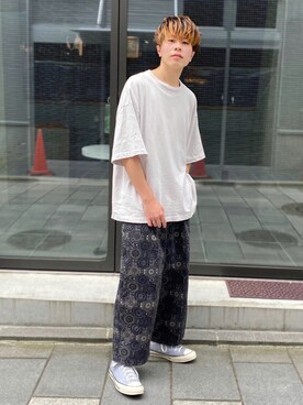 junさん（メンズ・171cm）の夏コーディネート