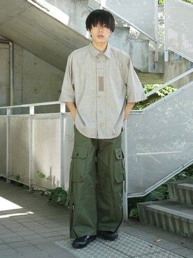 junさん（メンズ・171cm）の夏コーディネート