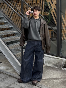 「アイテム（その他）」を使った、junさん（メンズ・171cm・20代）の冬コーディネート