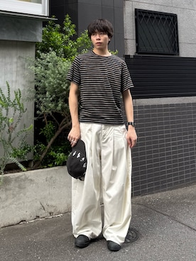 junさん（メンズ・170cm）の夏コーディネート