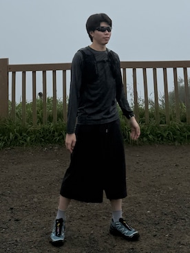 「DNSR（ディーエヌエスアール）のアイテム」を使った、junさん（メンズ・170cm）の夏コーディネート