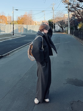 「kolor（カラー）のアイテム」を使った、ゆうさん（メンズ・173cm）の冬コーディネート