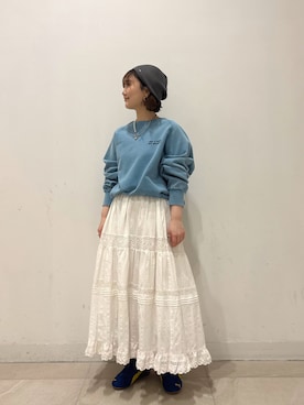 MOMOKAさん（レディース・154cm）の冬コーディネート