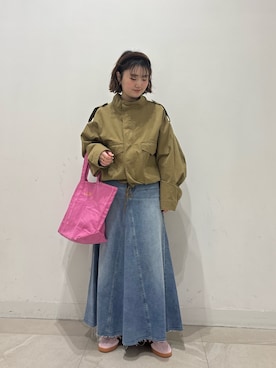 MOMOKAさん(レディース・154cm)の冬コーディネート