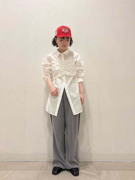 MOMOKAさん（レディース・154cm）の春コーディネート